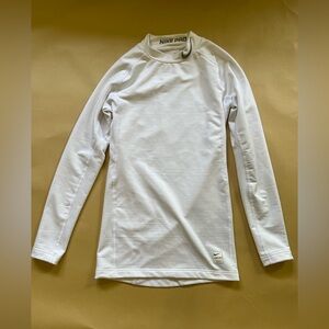Nike Pro Compression White Long Sleeve Shirt